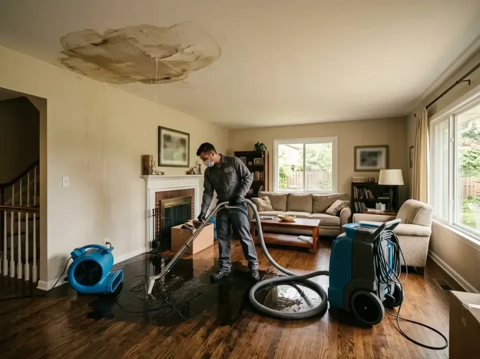attic-pipe-burst-ceiling-drip-008 — frequently asked questions, Water Damage Restoration & Carpet Care in Laurel Hill, VA